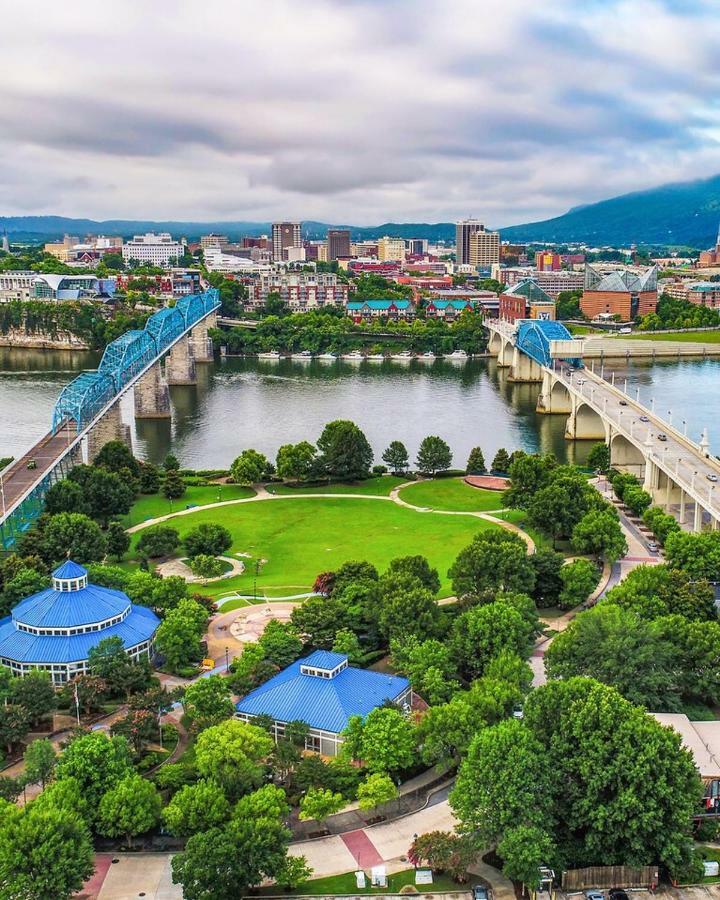 Cityscape 1 - Sleeps 7 Apartment Chattanooga Luaran gambar